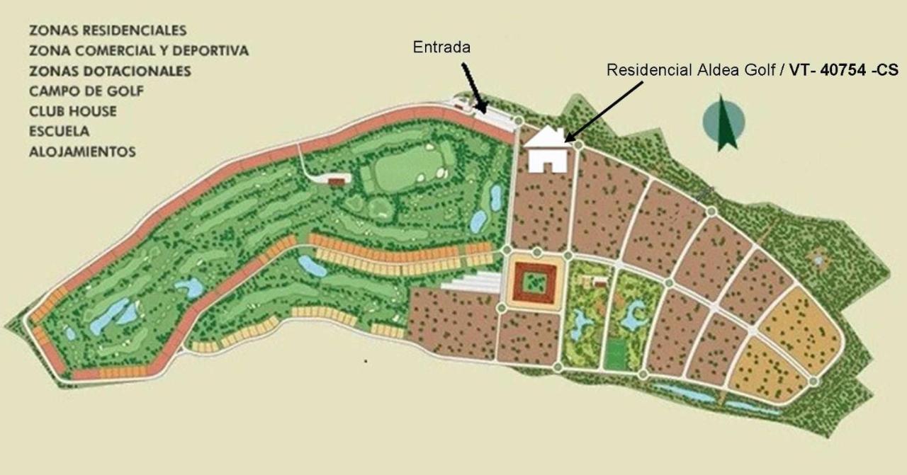 Apartamento En Residencial Aldea Golf Panoramica San Jorge  Bagian luar foto
